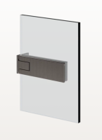 Ручка Gessi Shower outfit двойная 450 мм цвет-Black Metal Brushed PVD 67501/707