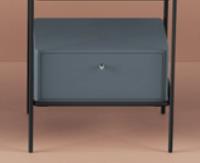 Ящик деревянный выдвижной Artceram Fuori scala 50,6х35,5хh22 см для металлической консоли цвет peacock ACM039 57