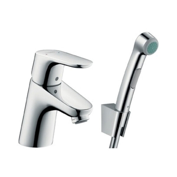 Смеситель для раковины с гигиеническим душем Hansgrohe Focus цвет-хром 31926000