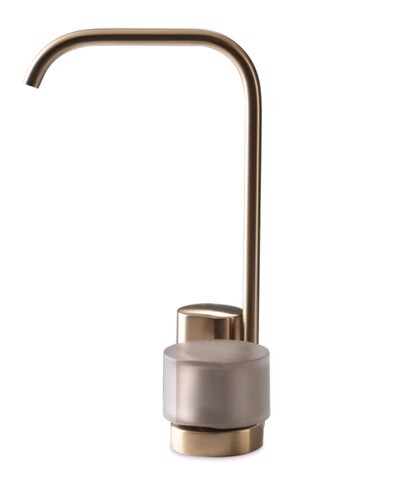 Ручка для смесителя Fima Carlo Frattini So цвет-сатинированное стекло/бронза металлизированная S2VS02