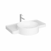 Раковина Vitra Voyage шгв 700*515*120 отверстия для смесителя-1 VitrA Clean цвет-белый 7224B403-0041