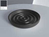 Мыльница Salini Gocce шгв 120*120*20 цвет-RAL 7016 (ст.арт. 1902201RF RAL7016) 1902201F RAL7016