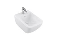 Биде Villeroy&Boch Verity Line подвесной шгв 375*560*285 CeramicPlus цвет-альпийский белый 441500R1