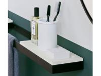 Полка-держатель CIELO для аксессуаров шгв 720*120*30 цвет-Matt Black ACB72 NM