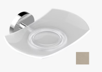 Мыльница THG Bambou Clear crystal шгв 160*100*27 цвет-золото светлое A35 F30 500