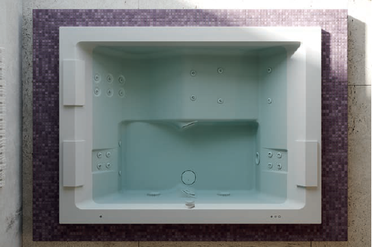 Гидромассажная ванна Jacuzzi Sharp Extra шгв 2000*1500*650 Aquasystem цвет-белый SHA406F0400