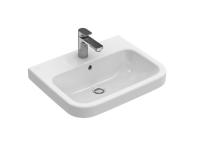 Раковина Villeroy&Boch Architectura шг 650*470 отверстия для смесителя-1 сквозное 2 промаркированных цвет-альпийский белый 41886501