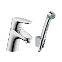 Смеситель для раковины с гигиеническим душем Hansgrohe Focus цвет-хром 31926000