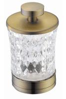 Контейнер для ватных дисков Boheme  бронза 10214