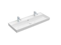 Раковина Villeroy&Boch Collaro шг 1200*470 отверстия для смесителя-2 CeramicPlus цвет-альпийский белый 4A33C4R1