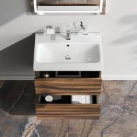 AM.PM M90FHX0602HF Gem, База под раковину, подвесная, 60 см, 2 ящика, цвет: орех