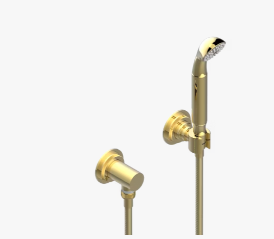 Душевой набор THG Hamptons with lever handles цвет-золото светлое G4S F30 52