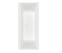 Ванна Villeroy&Boch Subway 3.0 шгв 1800*800*480 цвет-альпийский белый с системой наполнения ванны SilentFlow UBQ180SBW2TDV-01