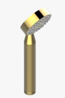 Ручной душ THG Diplomate grooved rings 68 цвет-золото U4B F01 66