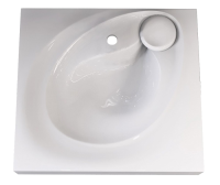 Раковина ANDREA подвесная/ для установки над стиральной машиной Perla  (4650002680920)