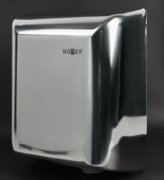 Сушилка для рук Nofer шгв 253*152*323 цвет-сталь 01851.В