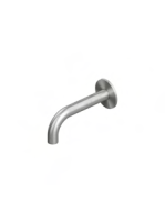 Излив Quadro design Complements цвет-сталь брашированная BC004 AS