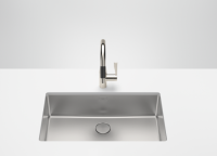 Мойка Dornbracht шгв 750*440*215 отверстия для смесителя-отсутствуют цвет-сталь 38.710.004.86