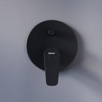 Damixa 777100300 Jupiter, Смеситель монтируемый в стену ванной - душевой (черный)