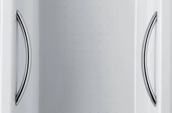 Ванна чугунная Jacob Delafon OVE Bi 170x75 см с антискользящим покрытием, с отверстиями для ручек, без ножек, белая (E2938-00)