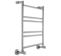 Полотенцесушитель Margaroli Mini 3-486 водяной ширина мм-535 глубина мм-135 высота мм-655.5 межосевое расстояние-470 мощность Вт-179 материал-латунь назначение-ГВС открытая/закрытая система отопления цвет-Brushed Gold