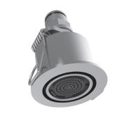 Микродуш Fima Carlo Frattini Waterdot скрытый с пружинным креплением тип струи-энергия (Energy) цвет-никель брашированный F3710ESN