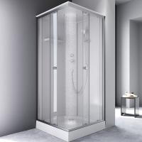 AM.PM W94C-403-090MT X-Joy Square кабина душевая  90x90,  профиль мат.хром, стекло прозрачное