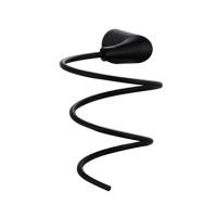 Держатель для фена FASHUN настенный чёрный (A1828-7)