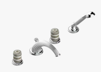 Смеситель для ванны и душа THG Monte Carlo цвет-хром U8C A02 112BG