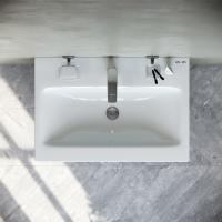 AM.PM M91FSX0602WG GEM S, База под раковину, напольная, 60 см, 3 ящика, белый глянец