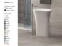 Пьедестал CIELO Amedeo Ovale шгв 650*450*875 цвет-Brina AMCOLO BR