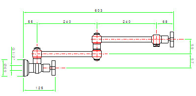 Смеситель для кухни Nicolazzi Mac Kinley с запорным краном цвет-Antique Gold 2251 AG 29
