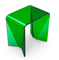 Табурет KNIEF шгв 432*300*442 цвет-Green Blackish 70301090