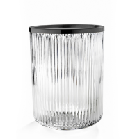 Урна 3SC Elegance шгв 200*200*280 цвет-никель черный матовый EL65ACRCFM