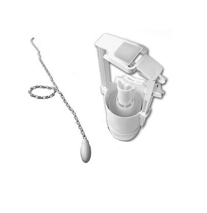 Смывной механизм Globo Paestum на цепочке цвет-хром BA003