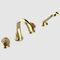 Смеситель для ванны и душа THG Sun Dragon цвет-золотистый PVD U5D H52 112B