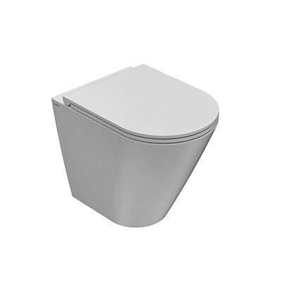 Унитаз Globo FORTY3 приставной шгв 360*520*430 CERASLIDE BATAFORM цвет-белый FO002BI