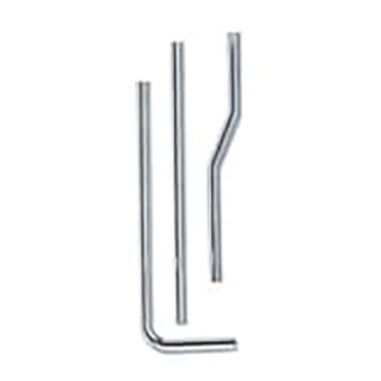 Труба Globo Paestum смывная наружного монтажа цвет-хром BA005