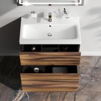 AM.PM M90FSX0752HF Gem, База под раковину, напольная, 75 см, 2 ящика, цвет: орех