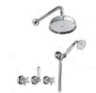 Душевая стойка Nicolazzi Half Dome цвет-хром 1433EXT CR 18