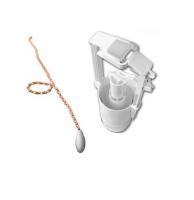 Смывной механизм Globo Paestum на цепочке цвет-бронза BA014