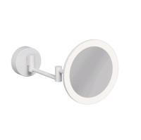 Косметическое зеркало Kludi VELA R с подсветкой цвет-белый матовый 5899553W