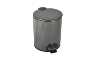 Ведро для мусора Boheme Uno графит глянец 10426-SGM