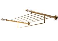 Полочка для душевых полотенец 3SC Boheme решётка с плотенцедержателем цвет-золото (Gold Polished Gold) BO99GD