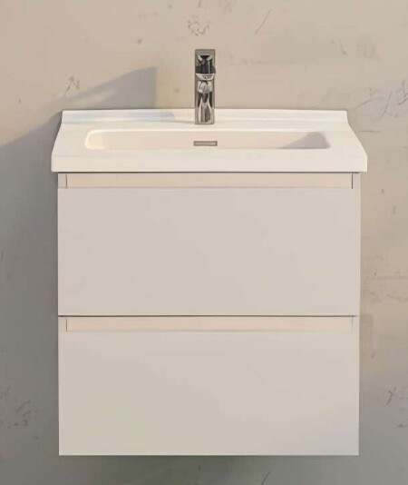 Тумба под раковину Smartflow шгв 600*460*585 цвет-белый SMFL8167A-02