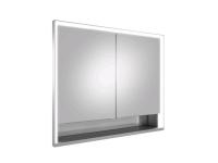 Зеркальный шкаф Keuco Royal Lumos шгв 900*165*735 цвет корпуса-серебристый анодированный 14313 171301