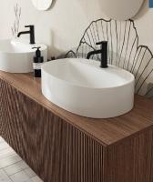 Тумба под раковину Scarabeo Picture шгв 1800*500*450 цвет-Noce Canaletto Cannettato 3059 LSC