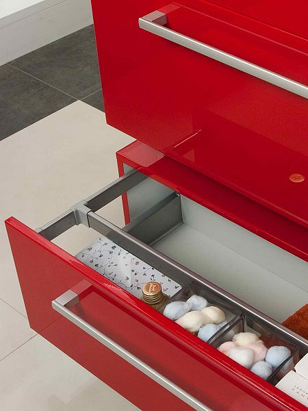 Комод AQUATON Мадрид 80 с ящиком, белый (1A131903MA010)