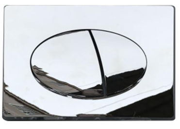 Кнопка для инсталляции CeramaLux серебро NC-011