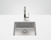 Мойка Dornbracht шгв 490*440*196 отверстия для смесителя-отсутствуют цвет-сталь 38.450.004.86